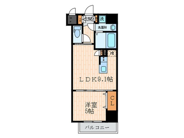 ファーストエフレシア杭瀬本町の物件間取画像